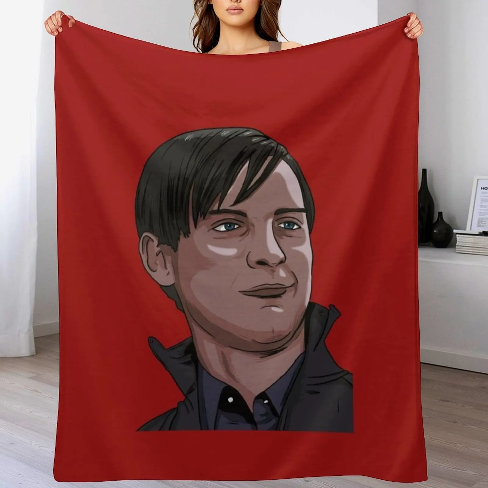 Bully Maguire Throw Blanket