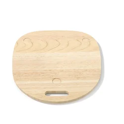 Gliding Board for Thermomix TM6 TM5 Gliders Effortless Moving Acrylic Rolling Board Wood Color