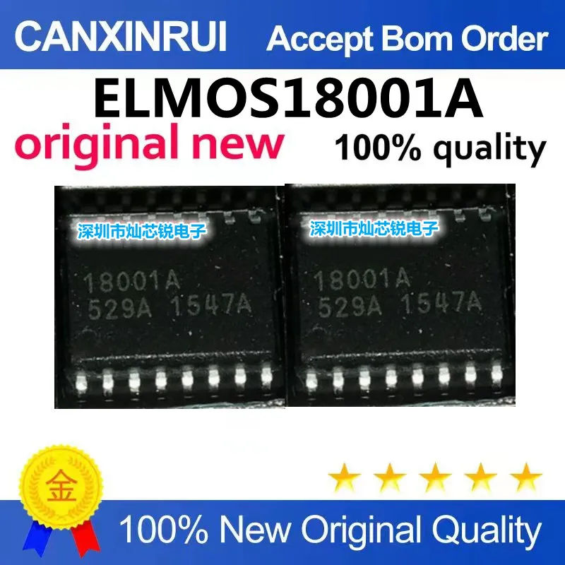 (5-100piezas)ELMOS18001A 18001A fan controller IC chip imported spot quality