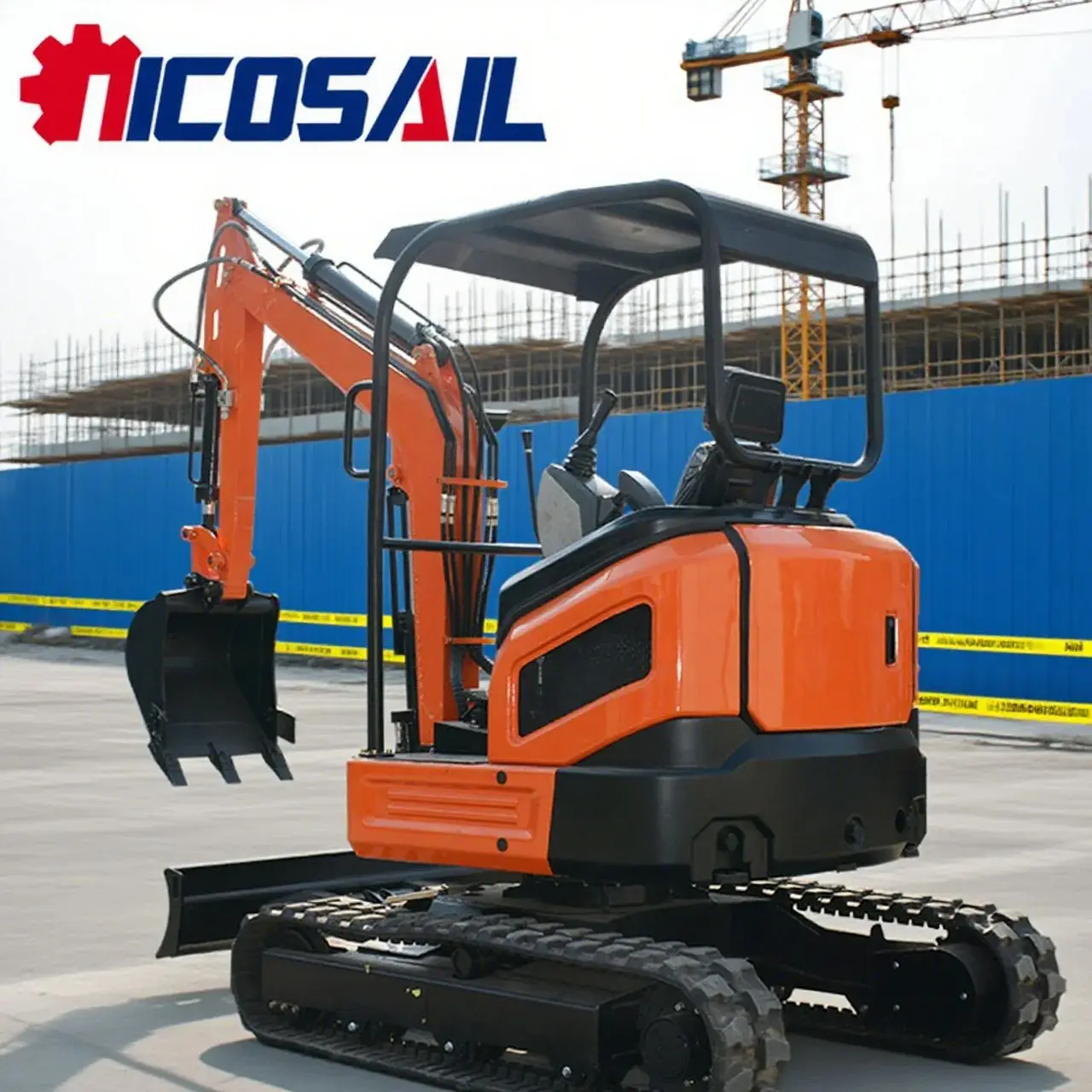 

Hydraulic tracked mini excavator with discounted prices CE certification for construction machinery and agricultural use