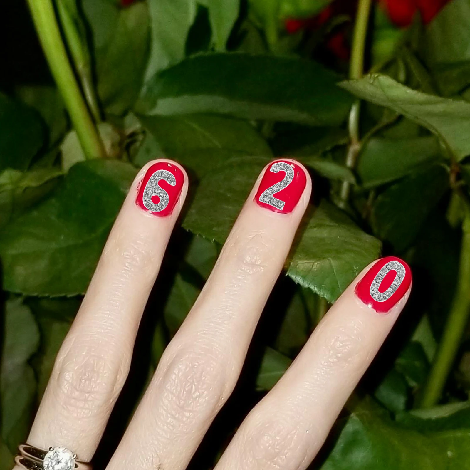 32 stuks strass bedels duurzaam zilver nummer nagel edelstenen voor nail art decoraties plaksteen metalen versieringen valentijn bruiloft