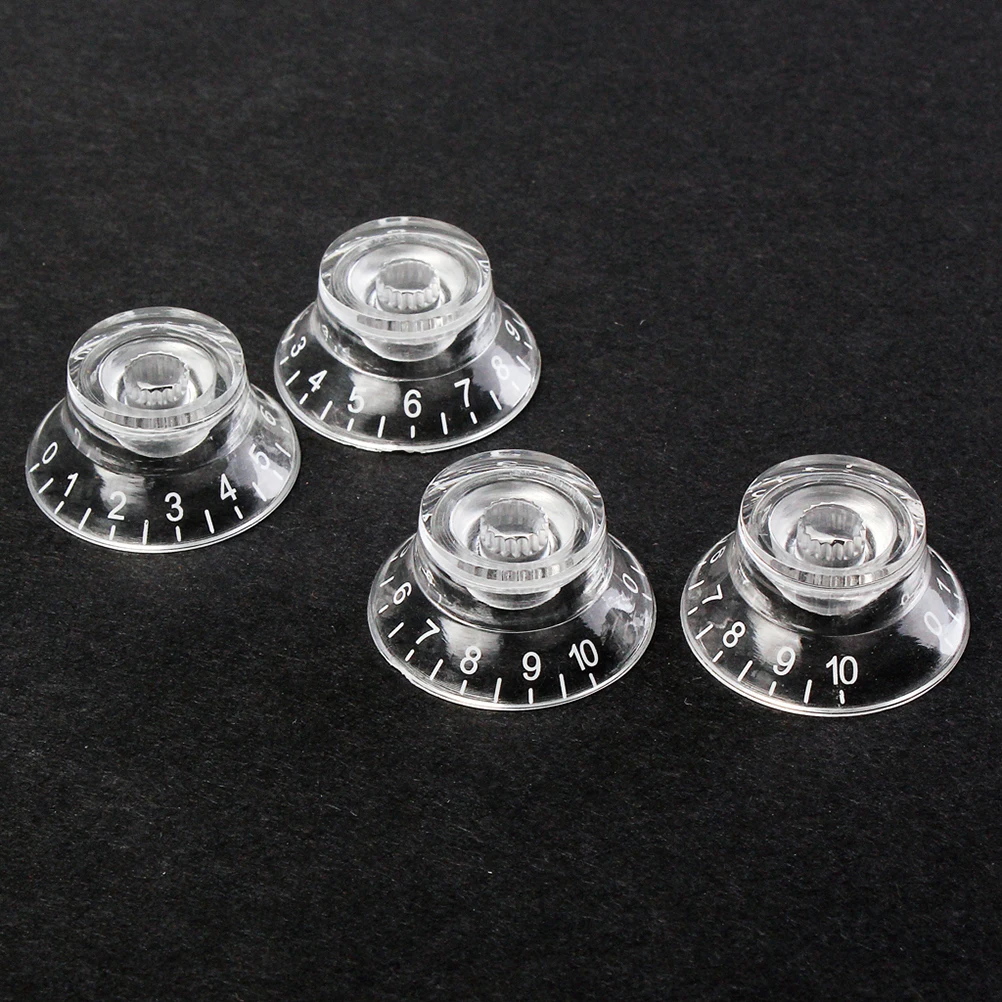 

4 PCS/Set Old Guitar Knobs Replacement Volume Tone Control Cap Wireless Parts Rotary