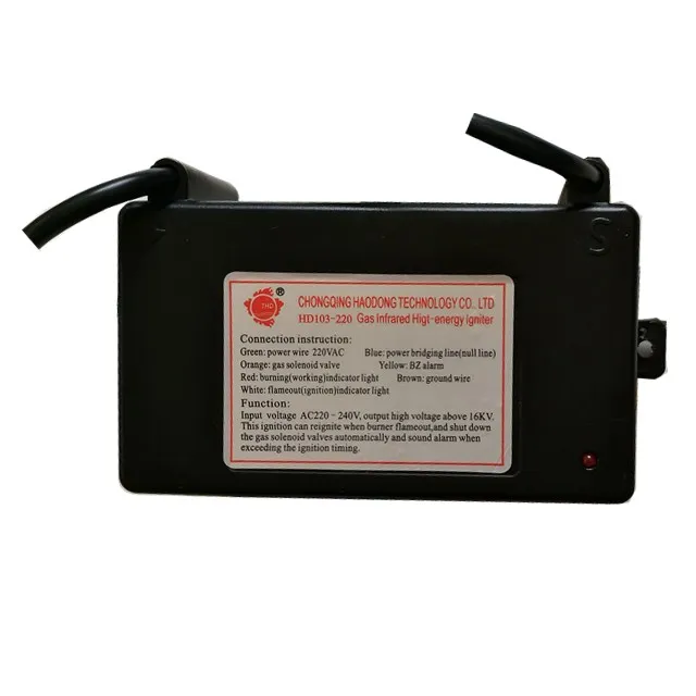 

Infrared Gas Burner Controller Electric Pulse Igniter HD103-220