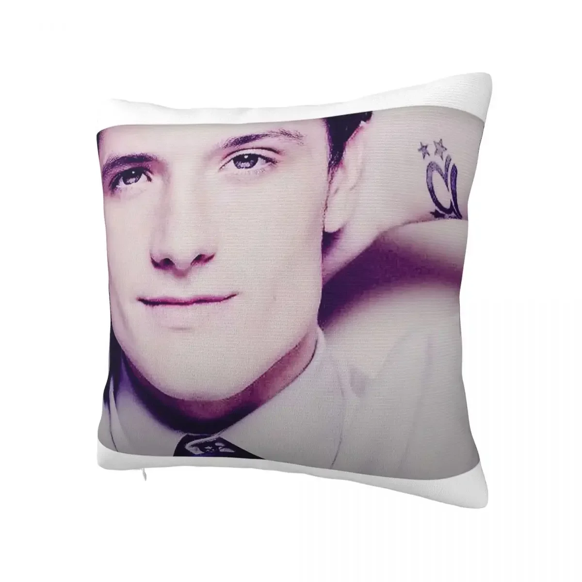 Josh Hutcherson Pillow Cover Actor Whistle Edit Meme Cute Funny Pillow Case For Sofa Home Decorative Cushion Cover Pillowcases