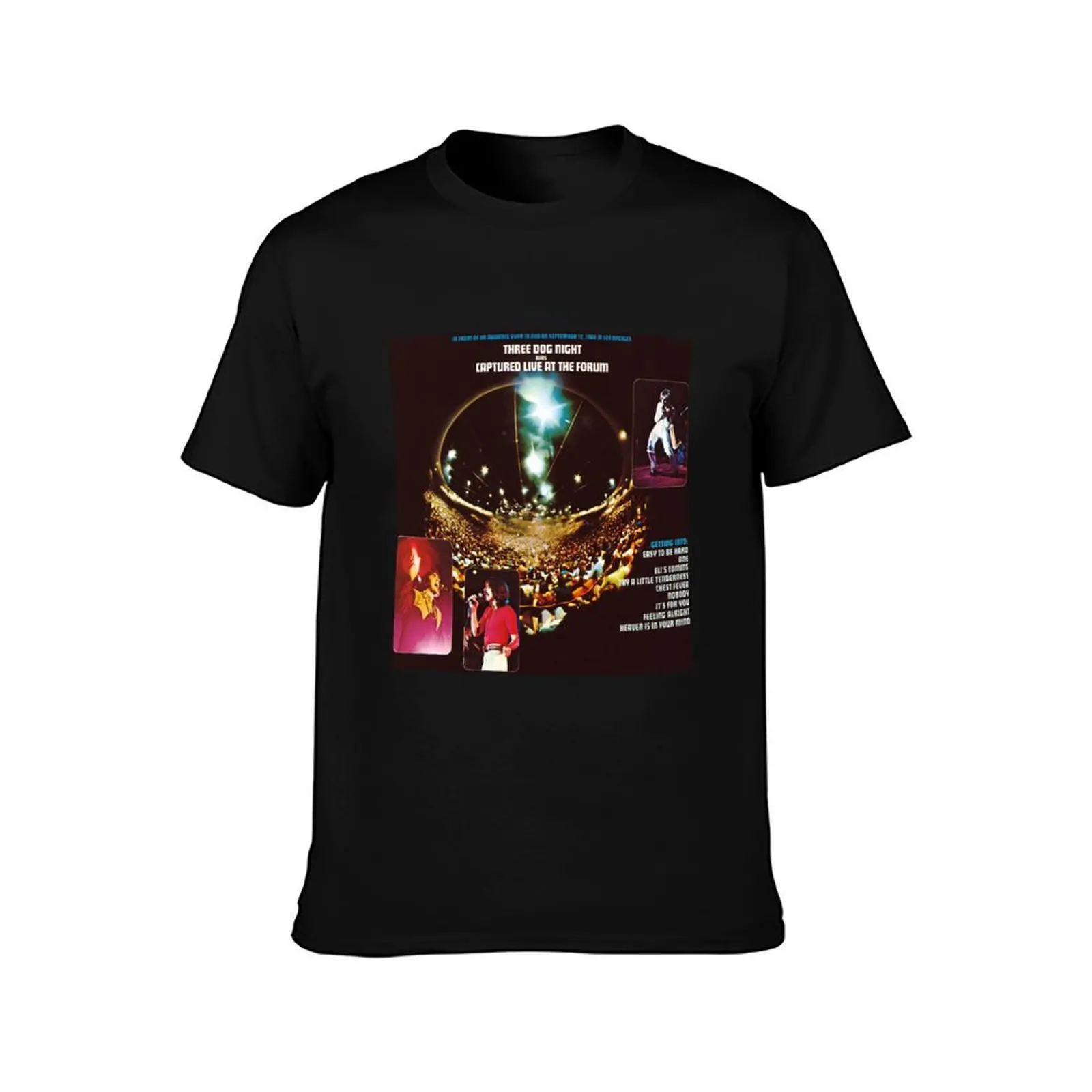 Captured live at the forum T-Shirt, Summer Casual Cotton Tee, Oversized Streetwear Tops, Vintage Graphic Print, Unisex Men Women