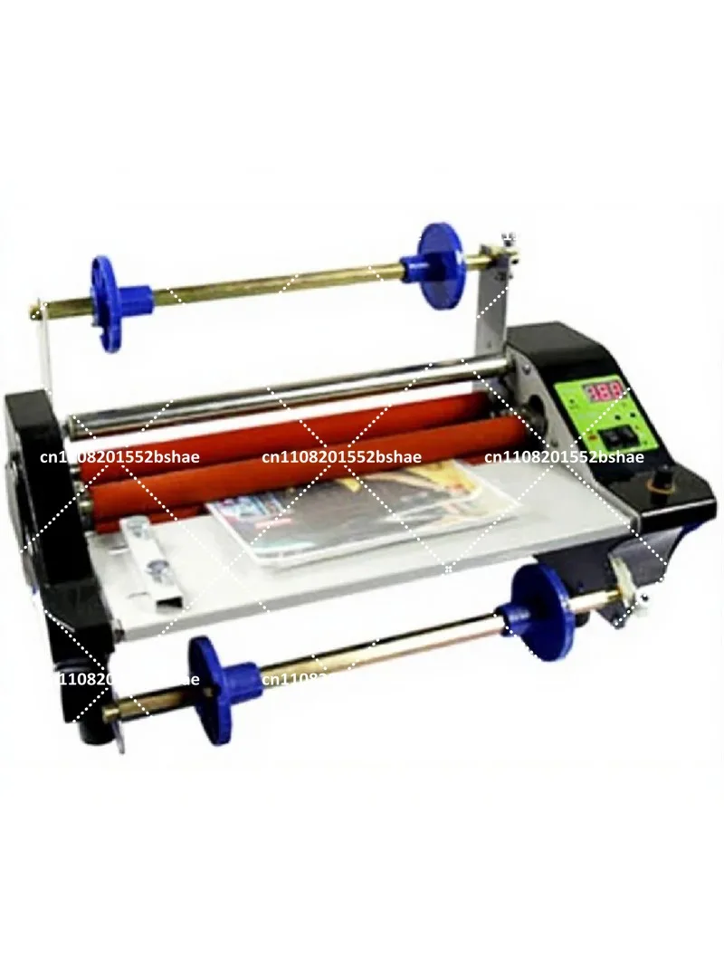 220V NEW FM360S Photo Laminating Machine Electric Laminator Self-adhesive Crystal Label Hot&Cold Lamination Paper Book Laminatin