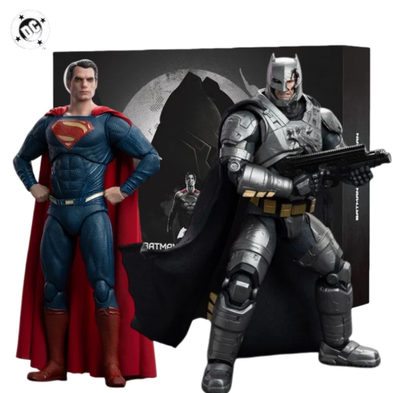 

【In Stock】Fanle Bvs | Heavy Armor Batman Vs Superman 2-Pack | Deluxe Version 1/9 Articulated Action Figure