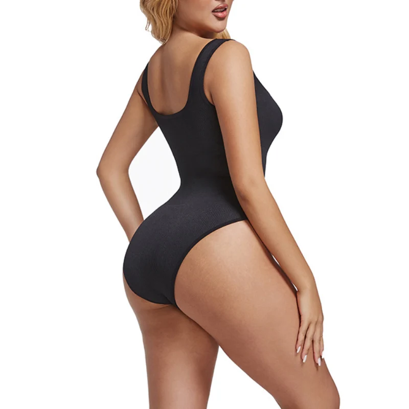 Seamless Shapewear Bodysuit Top For Woman Plus Size Body Shaper Bodysuit Slim Waist Tummy Control Slimming Body Suit Shaper - Image 5