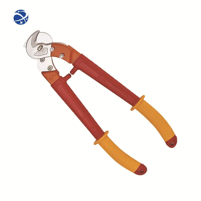 

S613 VDE 1000V Insulated Insulation Tools Double Color Heavy Duty Cable Cutting Shears Pliers
