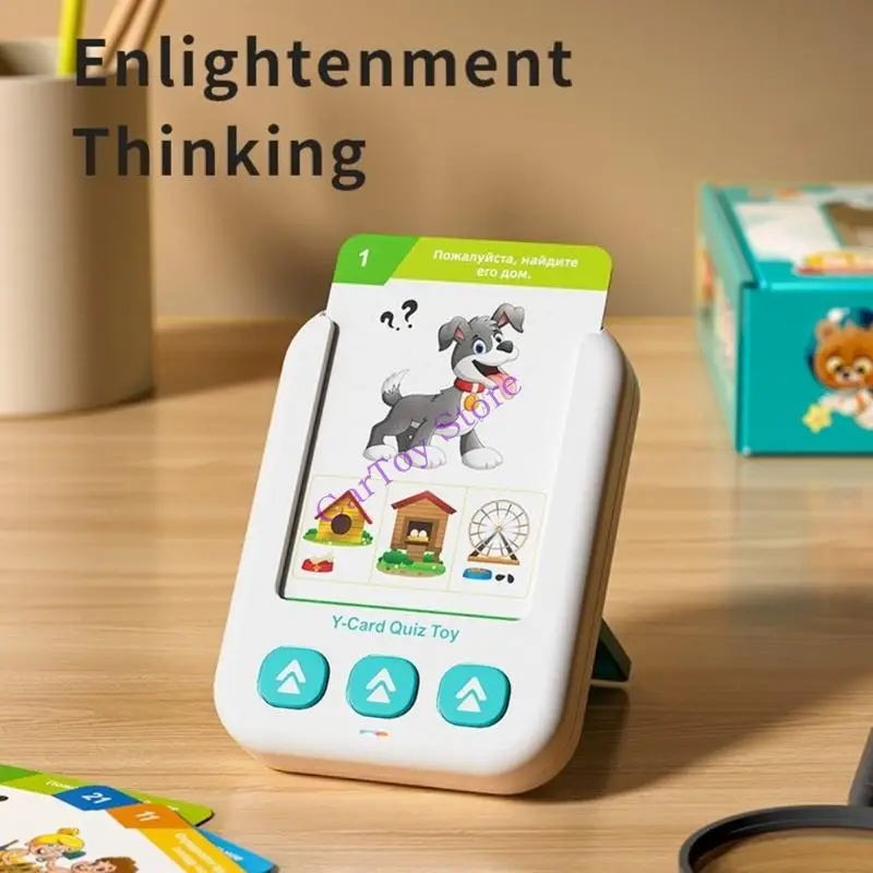 Cartes Flash éducatives pour enfants d'âge préscolaire, jouet d'apprentissage interactif bilingue