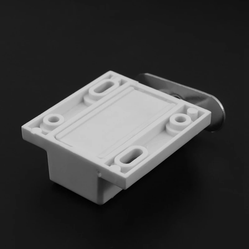 Top Deals 2X White Push To Open Magnetic Door Drawer Cabinet Catch Touch Latch