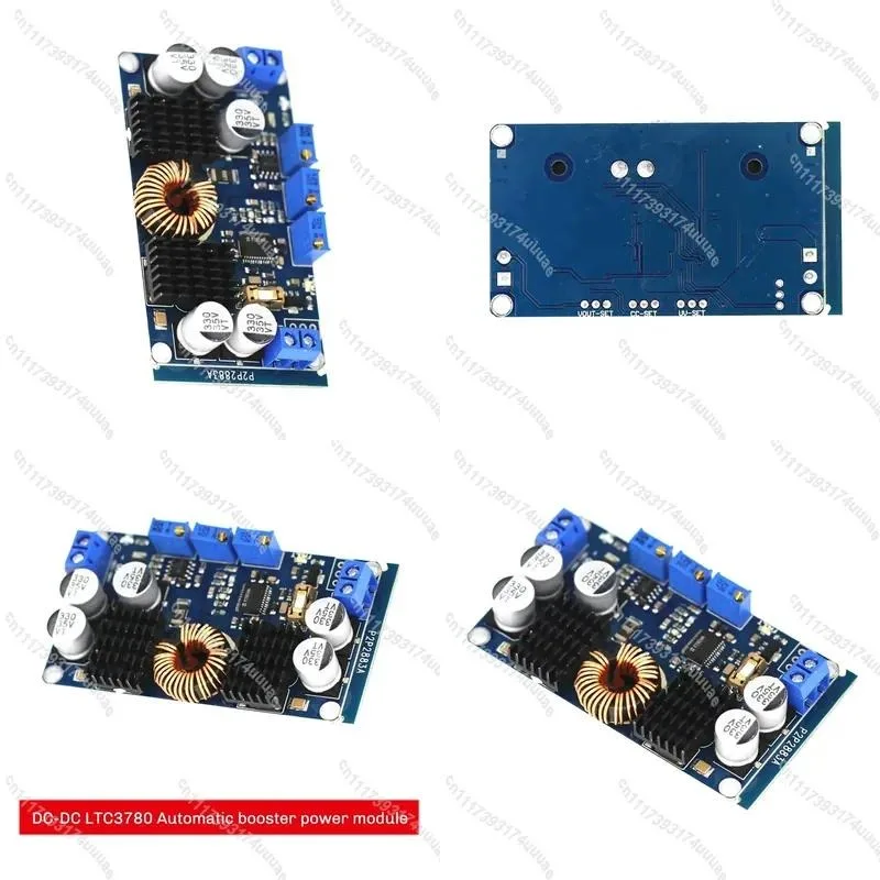 For LTC3780 DC-DC Buck Boost Converter Module 10A Automatic Voltage Regulator Constant Current Solar Car Power Supply PCB