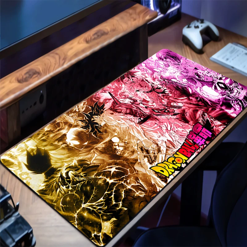

Mouse Pad PC Non Slip Anime Rubber Mousepad Laptop Gamer Cabinet Keyboard Pad Office Dragon Ball Computer Gaming Desk Mouse Mat