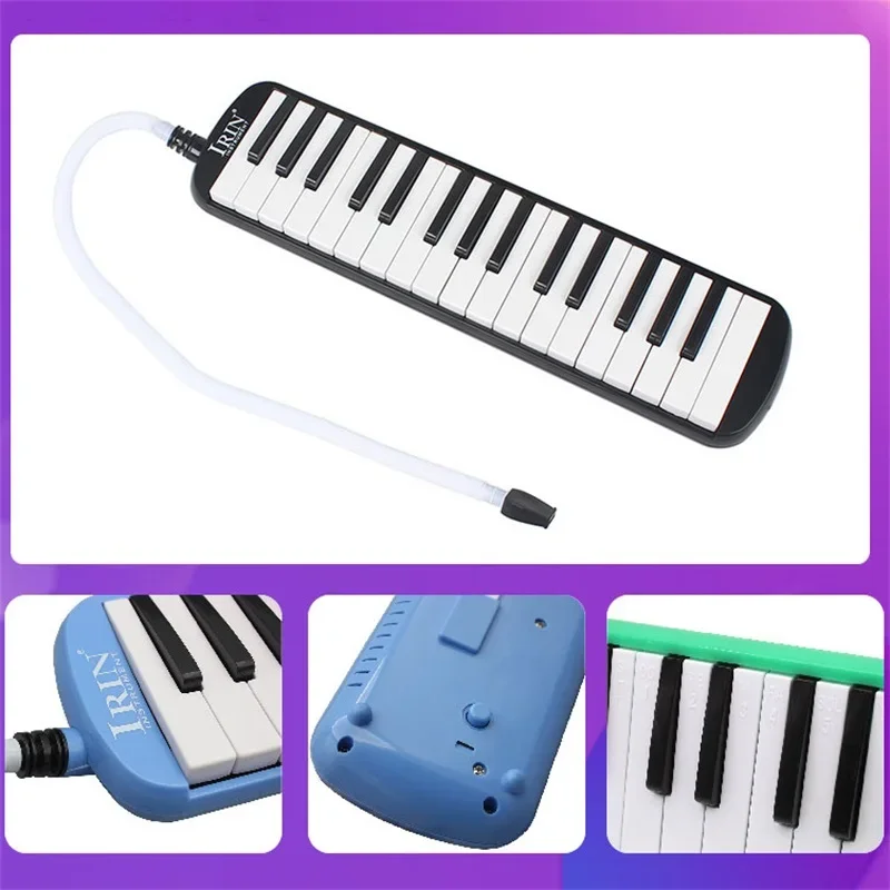 32/37 Piano Keys Melody Musical Instrument Harmonica Colorful Mouth Organ Portable Pianica With Handbag Gift For Music-lover