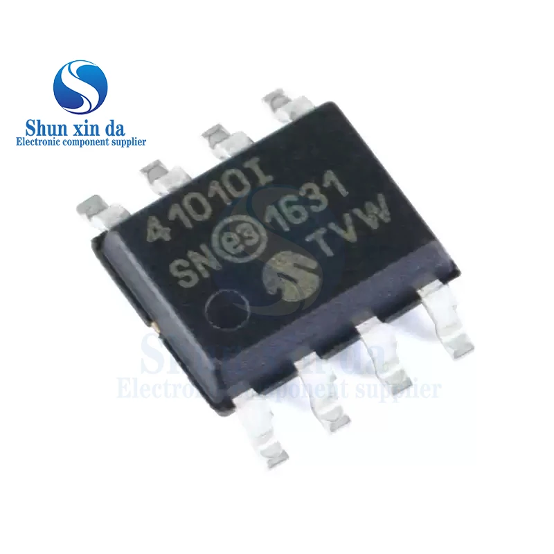 5PCS MCP41010 41010I MCP41010T MCP41010T-I/SN SOIC-8 Digital Potentiometer ICs 256 Step SPI 10k Ohm SMD IC