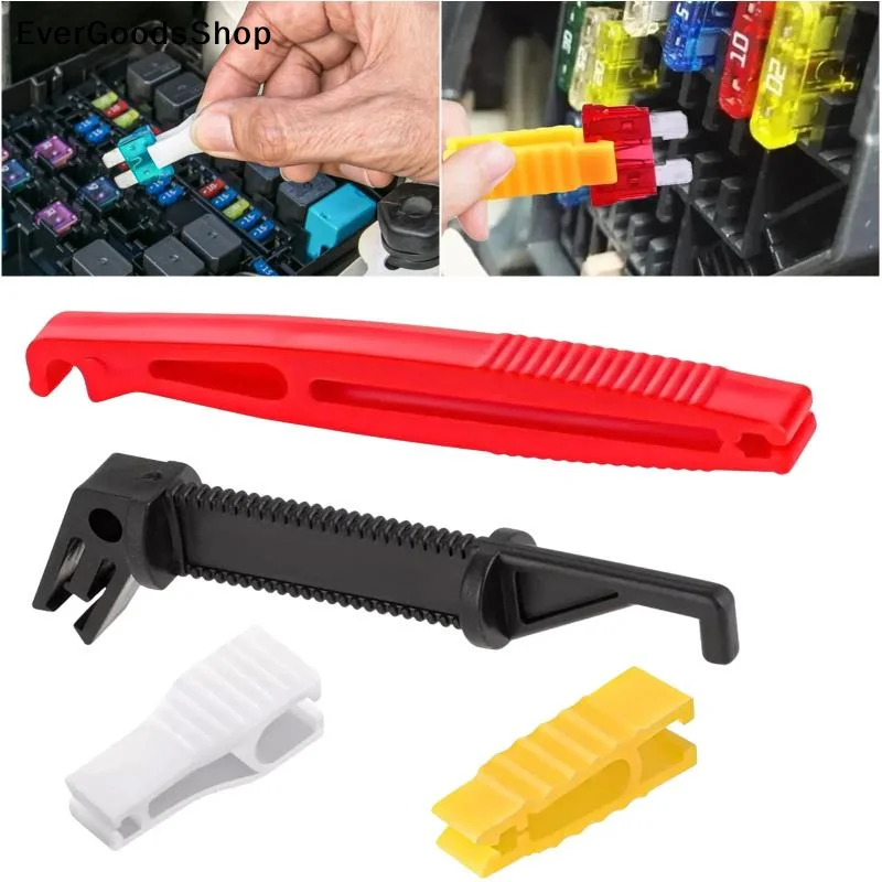 ✦ 4pcs Car Automobile Fuse Clip Tool Fuse-Holder Mini Fuse Puller Extractor Removal For Car Universal Automotive Fuse Removal