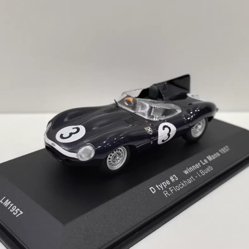 

Масштаб IXO 1/43 JAGUAR D TYPE 1957р. # 3, модель автомобиля из сплава, статическая коллекция, украшенные праздничными подарками, игрушки, сувенирный подарок