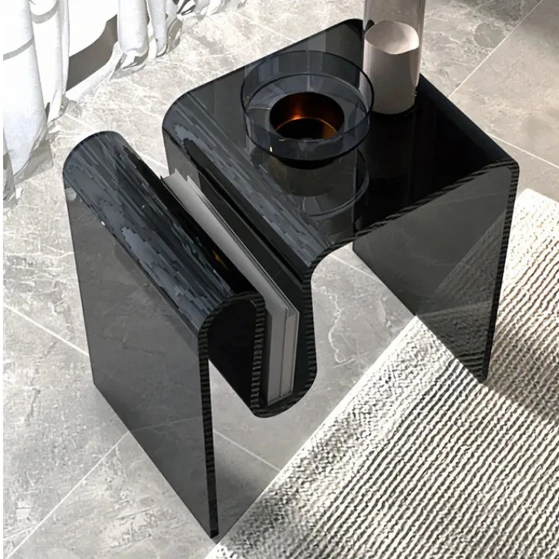 

Прозрачный акриловый журнальный столик, минималистичный диван, современный роскошный журнальный столик для квартиры, Stolik Kawowy, мебель для дома CX718HB