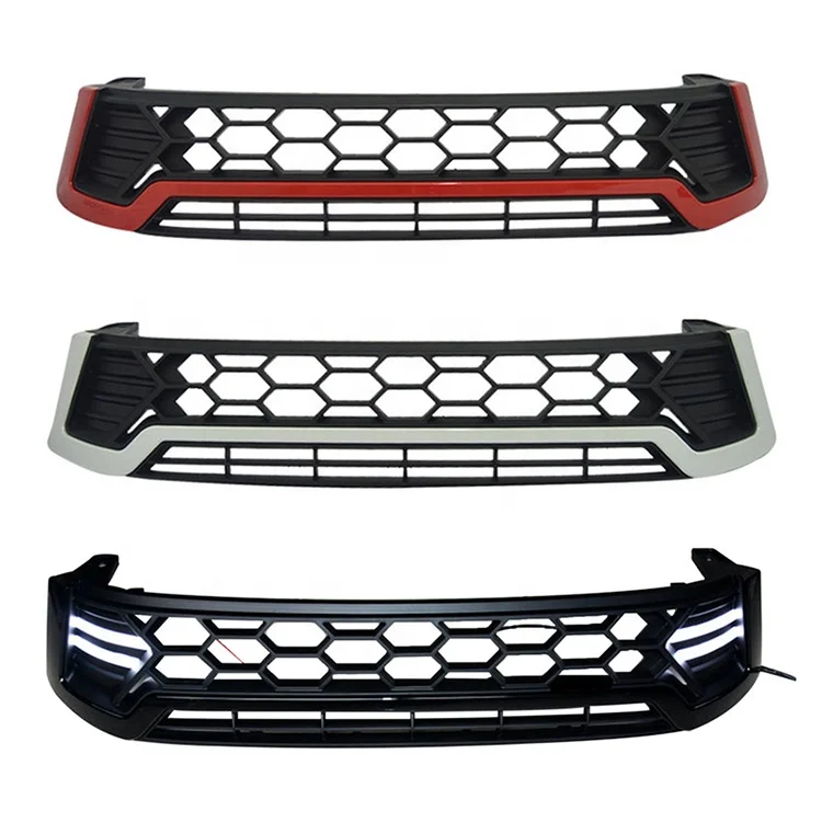 

ABS Car Front Grill with LED Lights for Hilux Revo 2015-2020
