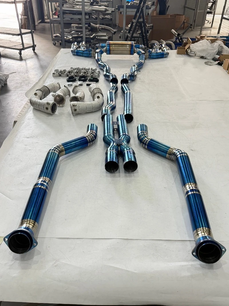 Titanium Valvetronic Exhaust System  Valved Exhaust Remote Control Premium Performance
