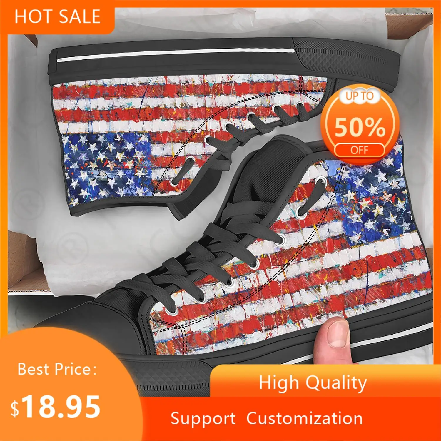 

Популярные летние американские патриотические Повседневные кроссовки с американским флагом, легкие мужские и женские кроссовки для подростков, дышащие