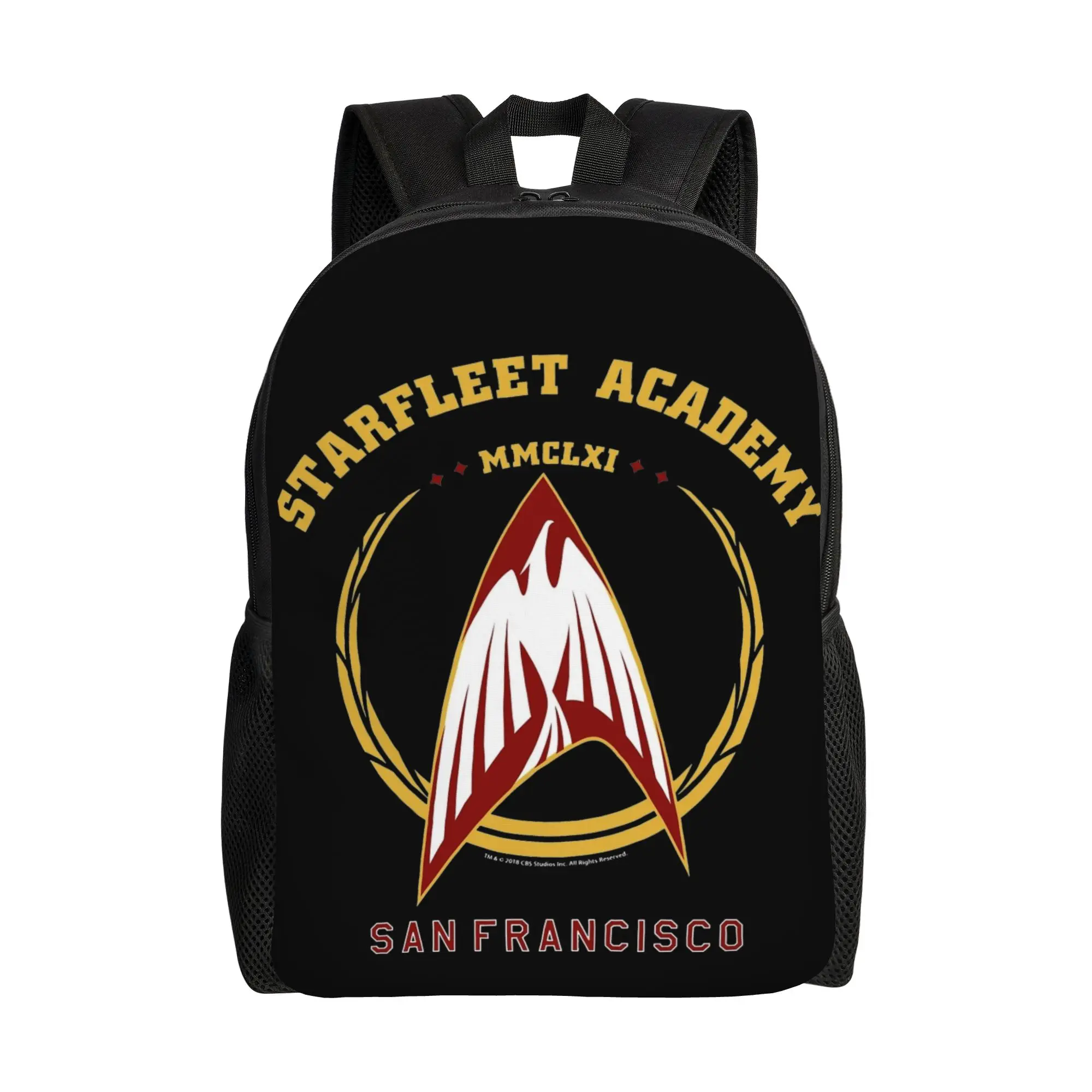 

Рюкзак Stars Treks Academy для мужчин и женщин, повседневный студенческий деловой рюкзак, сумка через плечо для ноутбука с карманом