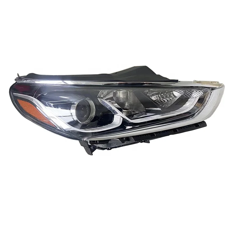 wholesale price 2023 hot sale stock auto headlamp yellow headlights for hyundai sonata 2018 accessories headlight