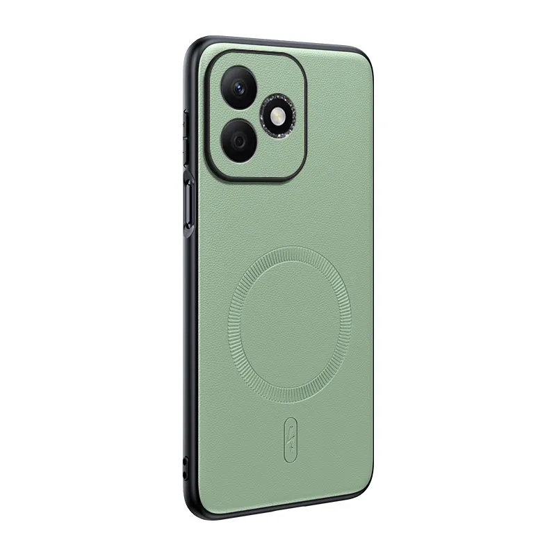Für Honor 600 lite Hülle Magnetische Leder-Schutzhülle Anti-Fingerabdruck Rutschfeste PC+TPU Hülle Für Honor 600 lite – Detail 3