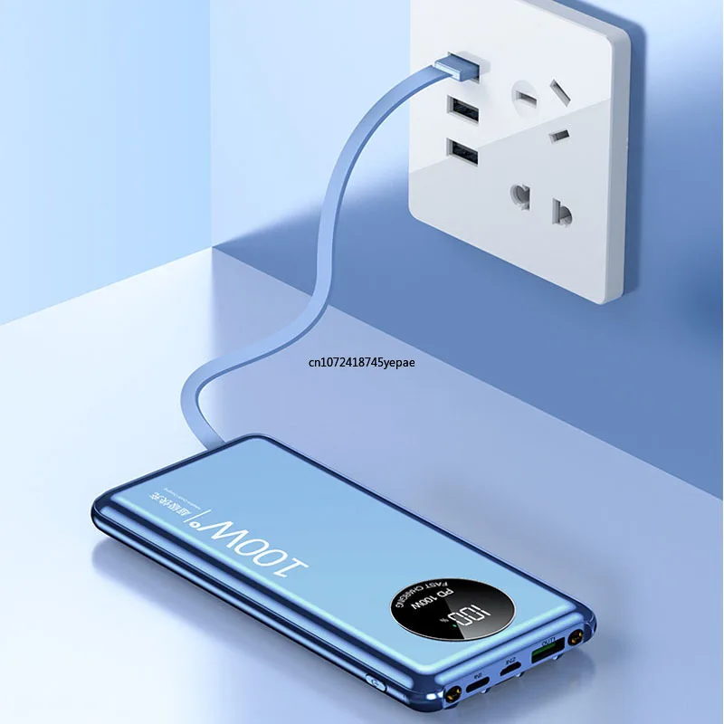 100W Super Fast Charging Power Bank 20000mAh Portable External Battery Charger Powerbank for iPhone 15 14 13 Pro Xiaomi Huawei view 5