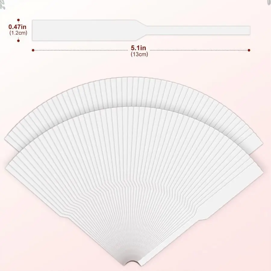 50/100/200/500Pcs White Perfume Test Strips, Fragrance Blotter Paper for Cosmetic Store DIY Aroma XJM