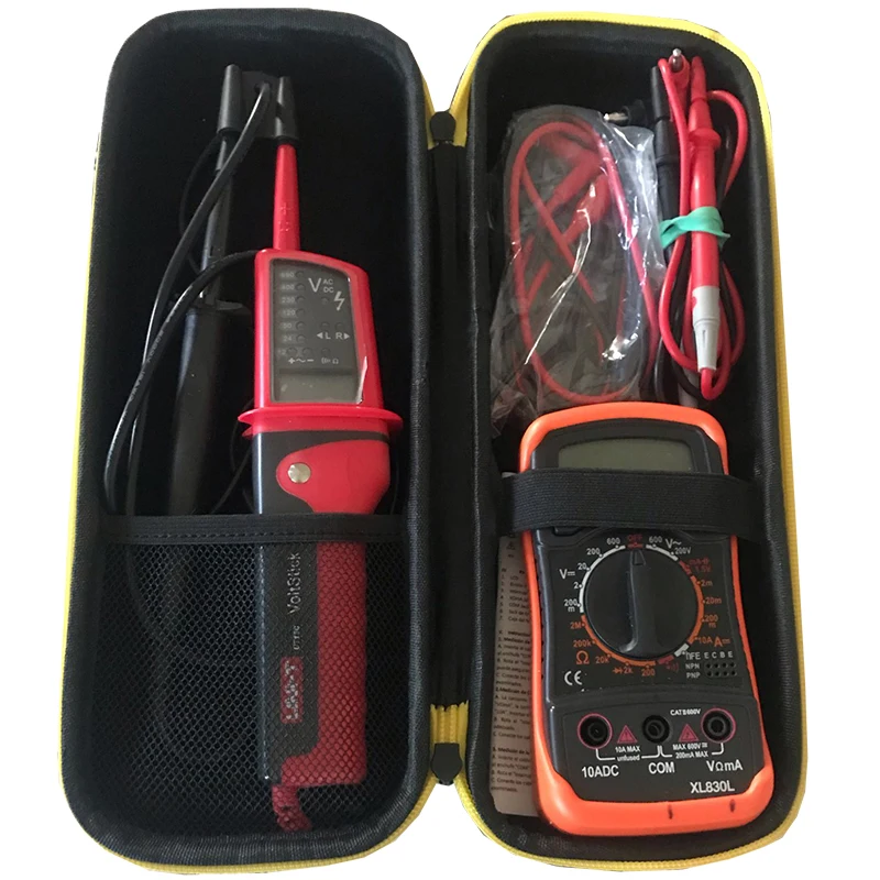 NEW Hard EVA Case For UNI-T UT15C AC Voltage Detector Waterproof Digital Multimeter for XL830L Handheld Digital Multimeter