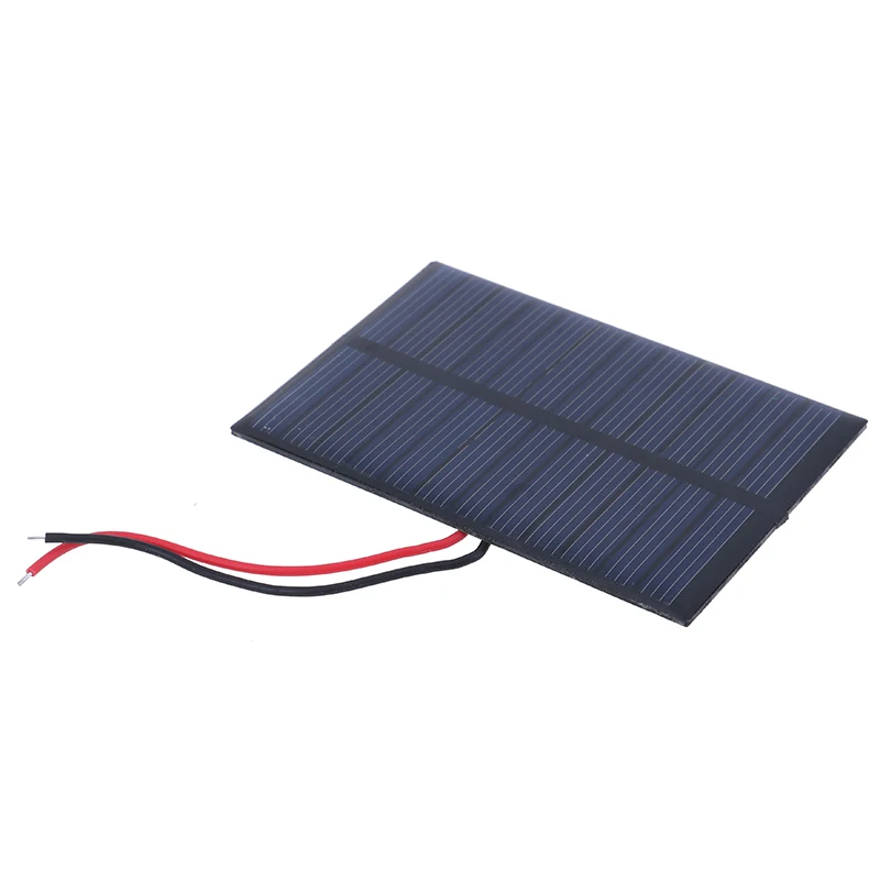 Hot Solar Panel 6V Epoxy Solar Panel  Mini Solar System DIY For Battery Cell Phone Chargers Portable 0.6W Solar Cell