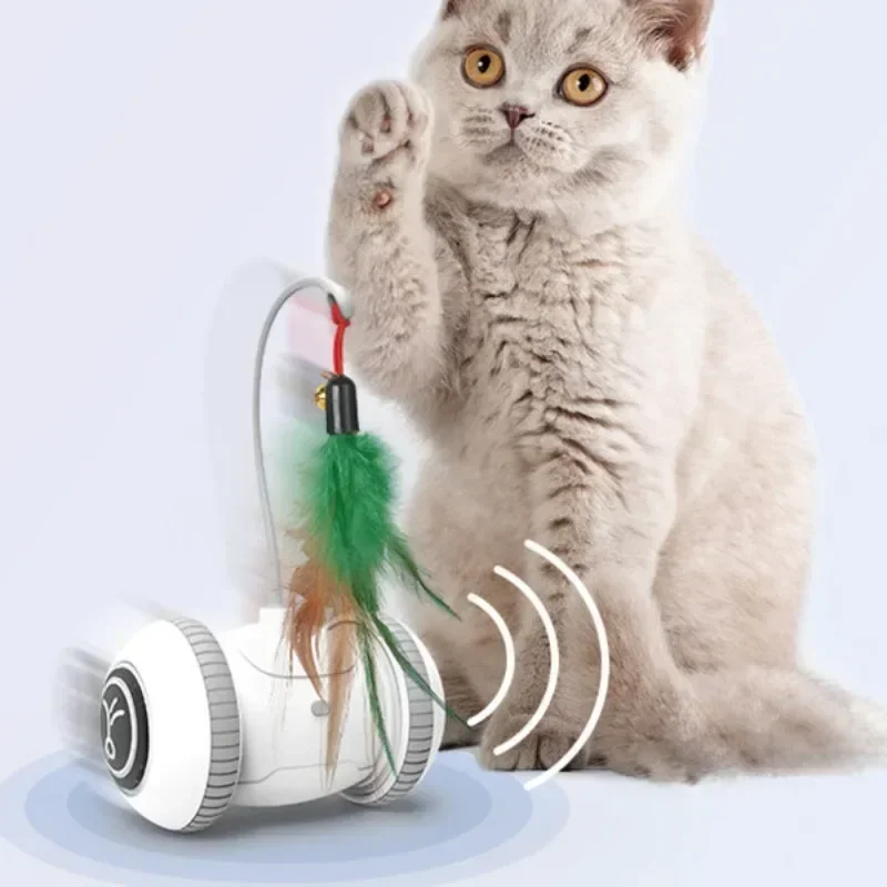 Cats Toys Intelligent Electric Toys Self-Healing Automatic Balance Car Pet Supplies Interactive Cat Toy