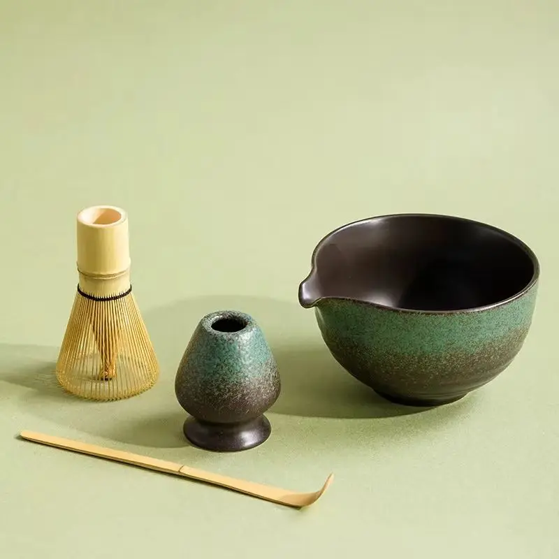 

Японский чайный сервиз матча из 7 предметов, чаша матча, чайная чаша Baibenli, чайный сервиз с подарочной коробкой