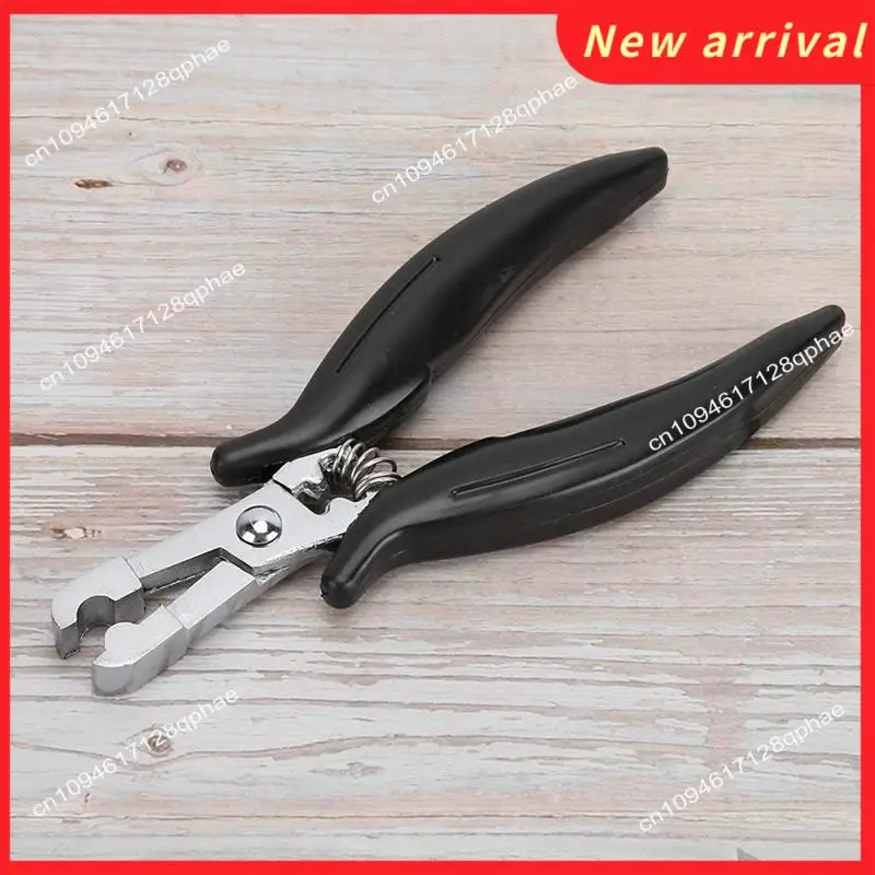 Pinza per extension per capelli N89R, strumenti per parrucche per extension per capelli con impugnatura antiscivolo in acciaio inossidabile