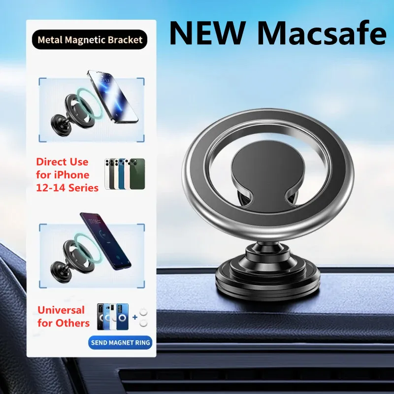 Magnetic Car Phone Holder Stand Air Vent Magnet Mount GPS Smartphone Support in Car for iPhone Xiaomi Samsung Rotation Bracket