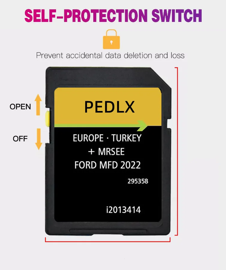 MFD 2022 NEW LATEST GENUINE For FORD  SYNC MAP SAT NAV SD CARD  NEW LATEST GENUINE For FORD