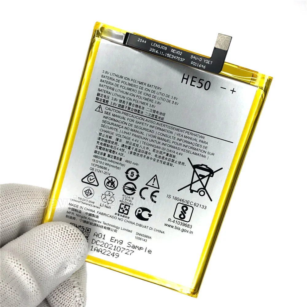 100% Original Genuine 5000mAh HE50 Battery For Moto E4 Plus E5 PLUS XT1770 XT1771 XT1775 XT1774 XT1776 Batteries With Tools