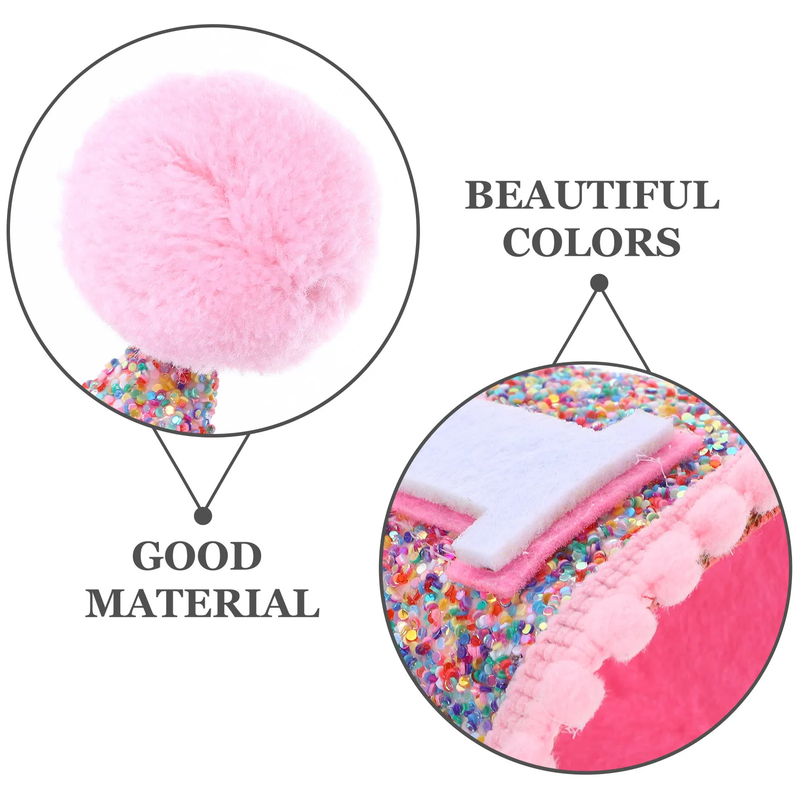 

Colorful Cone Hats For Kids Birthday Party Lightweight Decorative Headwear Hat Prop Baby Boy Girl Celebration Festival