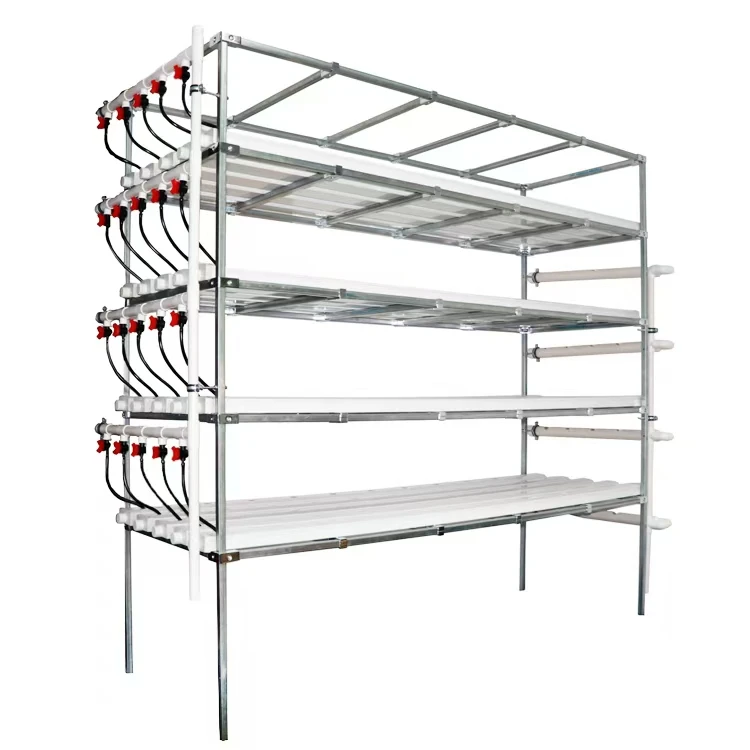 

Vertical Gardening Hydroponic System Nft Hydroponic System Flat Pipes Nft Hydroponic System Kit