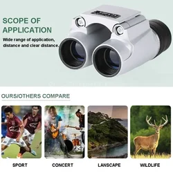 Monocular profesional HD alta potencia largo alcance bajo luz portátil
