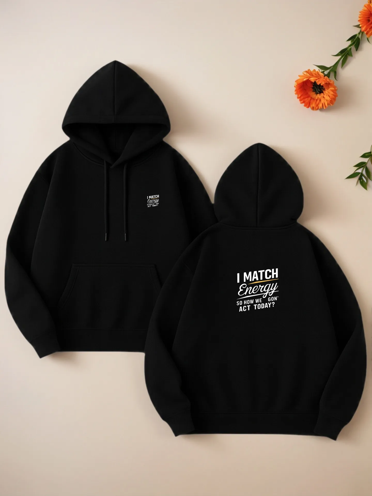 

Graphic Hoodie Women, Letter Print, Casual Aesthetic, Soft Fabric, Casual Everyday Wear, For Young Men
