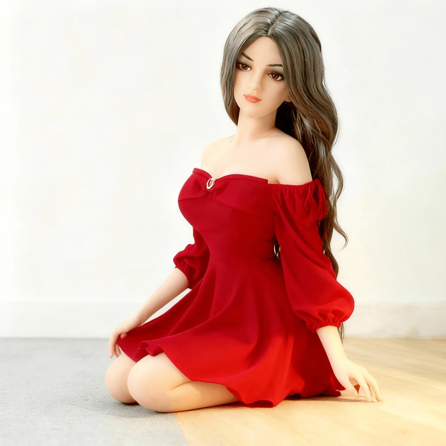 Soft Touch 2D Anime Doll Model – 80CM Handmade Figurine with Adjustable Pose, Ideal Bedroom Ornament & Christmas Gift