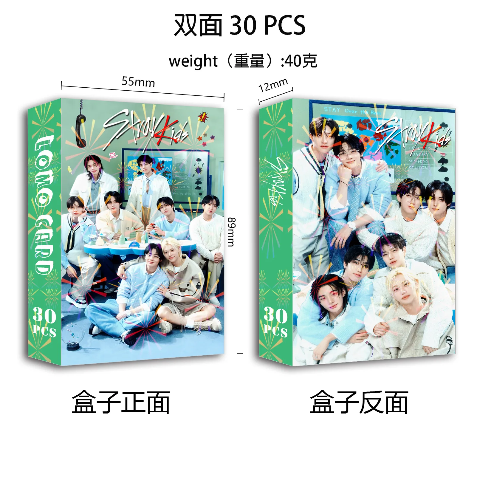 

HOT Straykids Double Sided Lomo Photo Cards 30 Pcs Pop Star Portrait Collectible Greeting Cards For Fans Collection And Gift