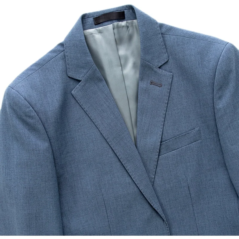 حجم كبير M-XXXXXXL الرجال سليم صالح السترة بلون الشق التلبيب كم طويل كبير وطويل ملابس رسمية البدلة سترة لخريف 6XL