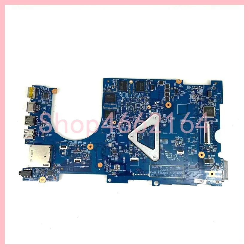 12309-1 With CPU i7-4510U GPU:GT750M-V2G Notebook Mainboard For DELL Inspiron 7737 Laptop Motherboard  CN-0N3JV3 Used