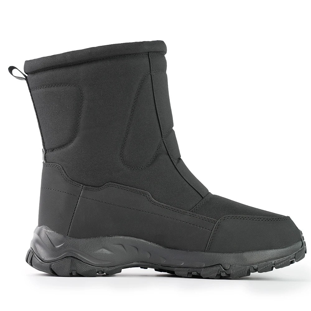 Men Boots Winter Shoes For Men Warm Snow Boots Mid-calf Men Warm Shoes Thick Plush Winter Boots For Men Women Cotton Shoes