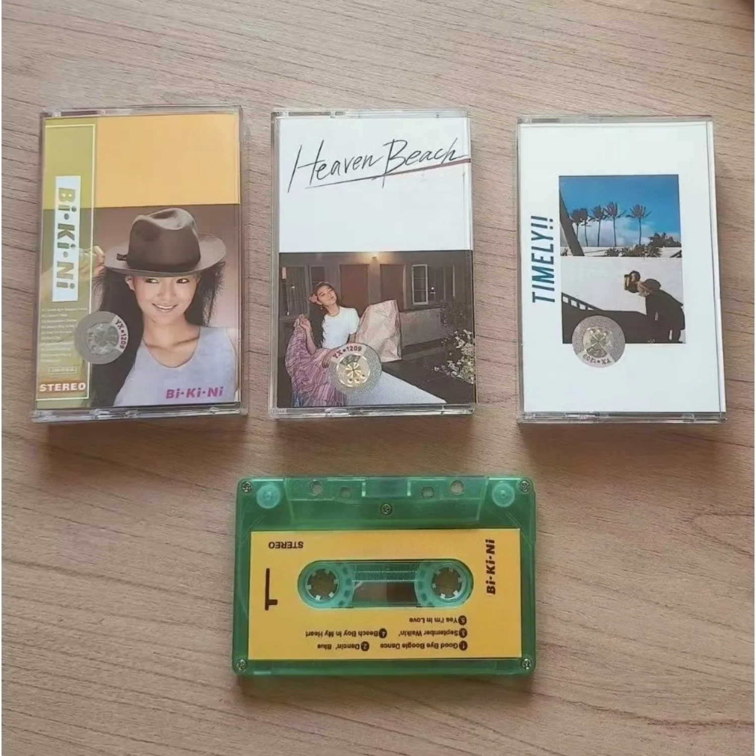 Retro‑Japanese Urban‑Pop Music Cassette Tape Cheerful Vintage‑Vocal Studio Recording Sunny‑Vibe Classic 80s Pop‑Music Collection