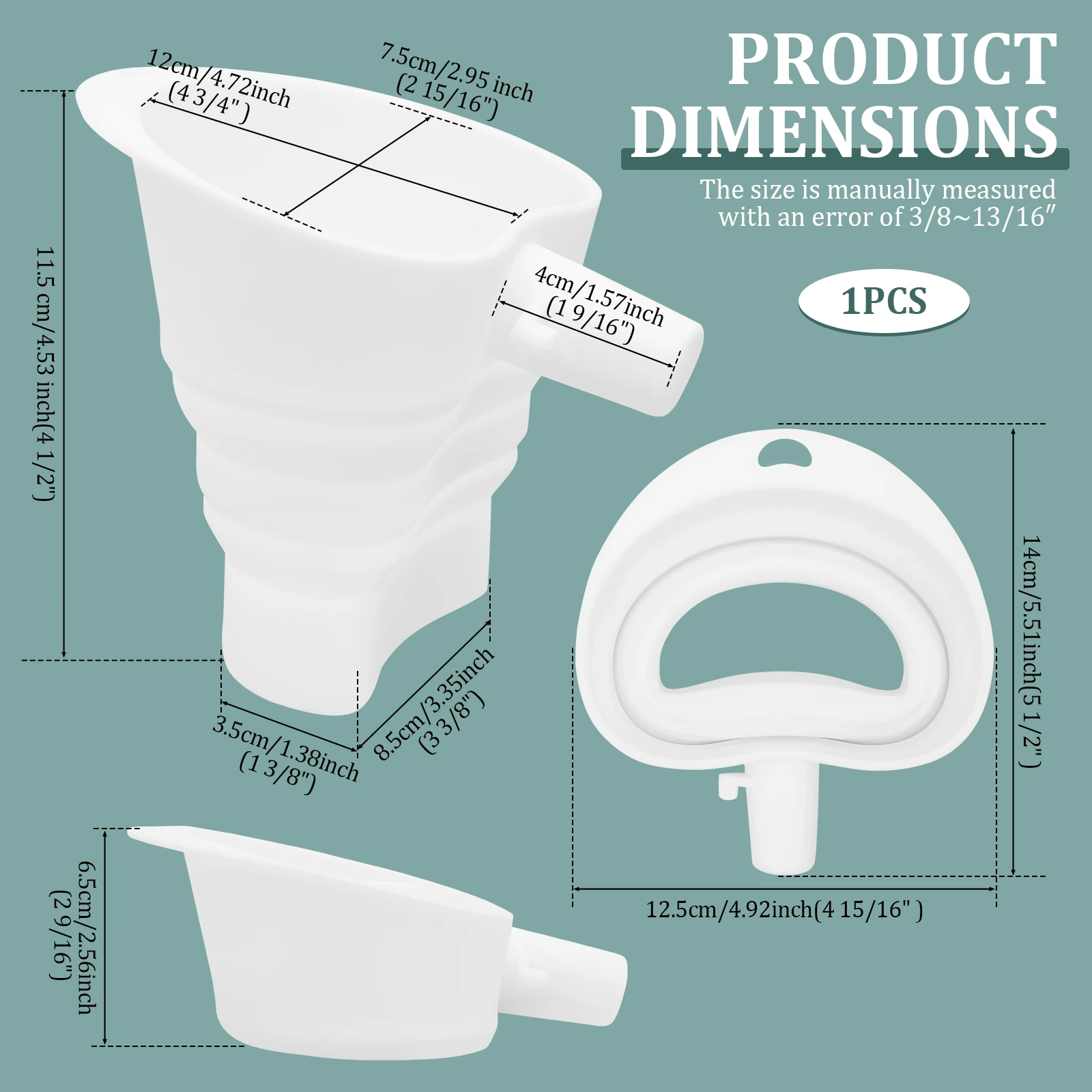 Silikon-Mehltrichter für Küche – Kitchen Baking Aid Bewertung und Preis