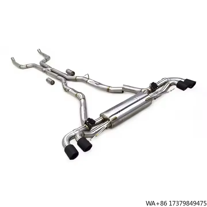 

Yooking Catback SUS304 Muffler Pipe for BMW X5 M50i 4.4TT With Valved Exhaust System Racing Car Escape